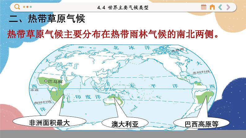 湘教版地理七年级上册 第4章第4节 世界主要气候类型课件07