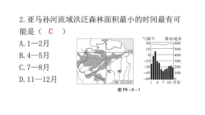 湘教版地理七年级下册第八章走近国家第六节巴西作业课件04