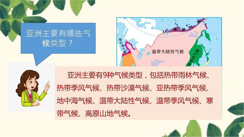 人教版地理七年级下册 第六章  我们生活的大洲——亚洲第二节 自然环境第2 课时 复杂的气候-课件04