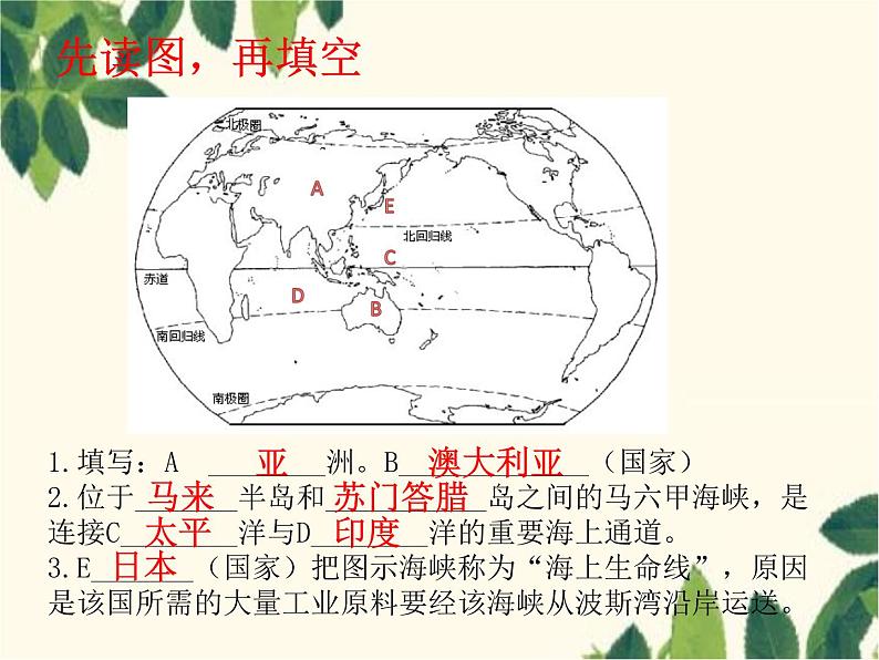 人教版地理七年级下册 第七章  我们邻近的地区和国家第二节 东南亚第一课 时 “十字路口 ”的位置  热带气候与农业生产-课件第8页