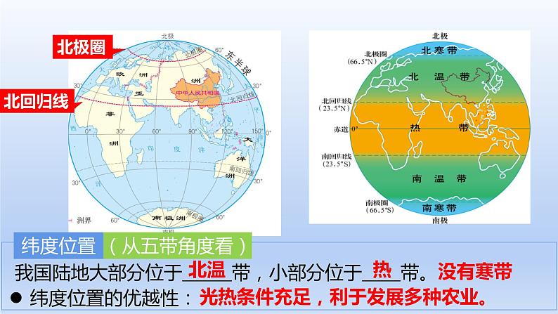 商务星球版地理八年级上册 1.1辽阔的疆域课件第3页