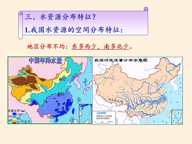 湘教版地理八年级上册第三章 第三节 中国的水资源 课件06