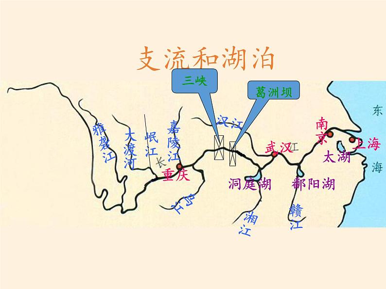 湘教版地理八年级上册第二章 第三节 中国的河流(5) 课件07