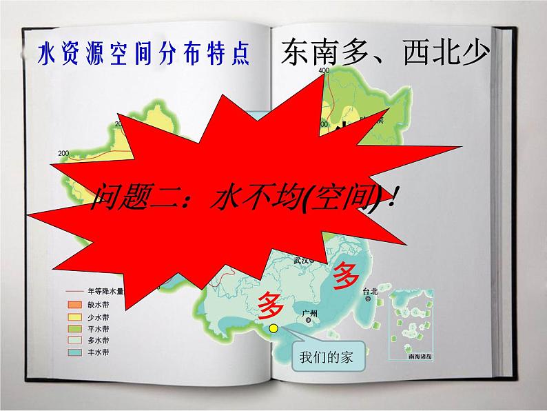 湘教版地理八年级上册第三章 第三节 中国的水资源 (2) 课件第7页