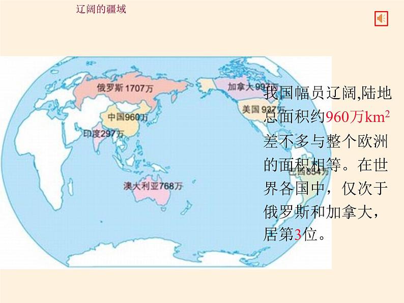 湘教版地理八年级上册第一章 第一节 中国的疆域(7) 课件05