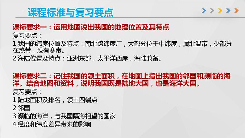 第一章 中国的疆域和人口（章末总结）-2023-2024学年八年级地理上册同步精品备课（课件+分层练习）（商务星球版）05