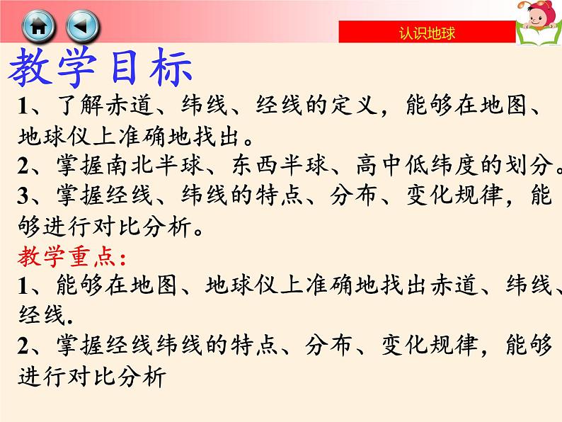 湘教版地理七年级上册 第二章 第一节  认识地球(1)（课件）第3页