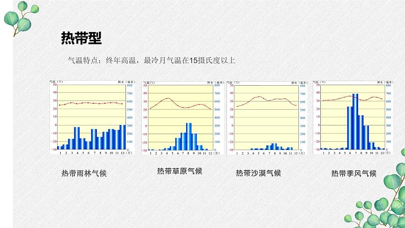 湘教版地理七年级上册 第四章 第四节 判读气候类型方法（课件）第6页