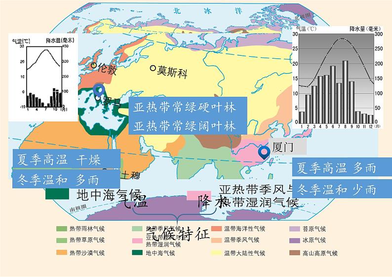 湘教版地理七年级上册 第四章 第四节 世界主要气候类型(2)（课件）第8页