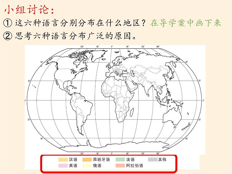 湘教版地理七年级上册 第三章 第三节  世界的语言与宗教(2)（课件）03