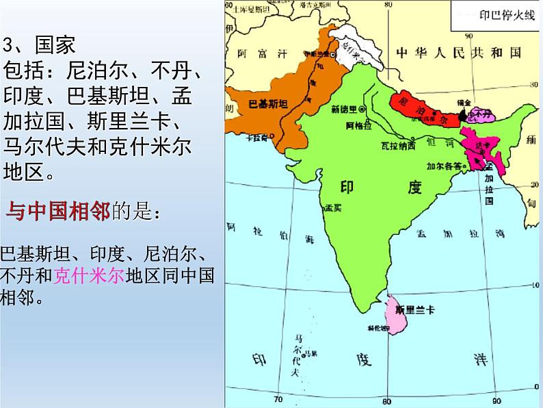 湘教版地理七年级下册  第八章 第二节：南亚 课件第6页