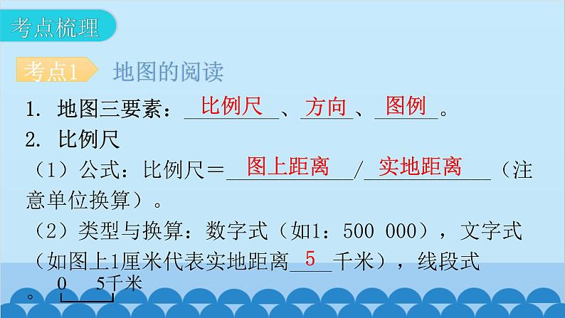 2024年中考地理一轮复习 专题三 地图课件08