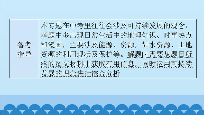 2024年中考地理一轮复习 专题十三 中国的自然资源课件05