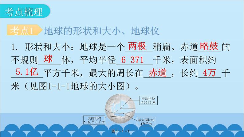 2024年中考地理一轮复习 专题一 地球和地球仪课件第8页