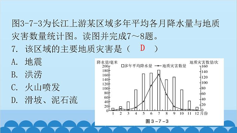 2024年中考地理二轮复习 第三部分 专题七 常见地理图表的阅读课件第6页