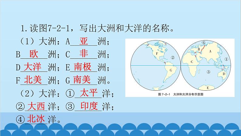 2024年中考地理复习七上第二章 陆地和海洋课件03