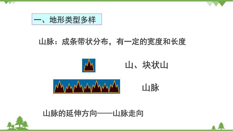 人教版地理八年级上册 第2章  中国的自然环境第一节  地形和地势第1课时  地形类型多样 山区面积广大课件03