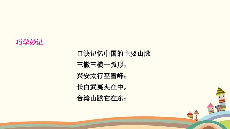 人教版地理八年级上册 1.第一节　地形和地势第二章　中国的自然环境第一课时　地形类型多样，山区面积广大课件第6页