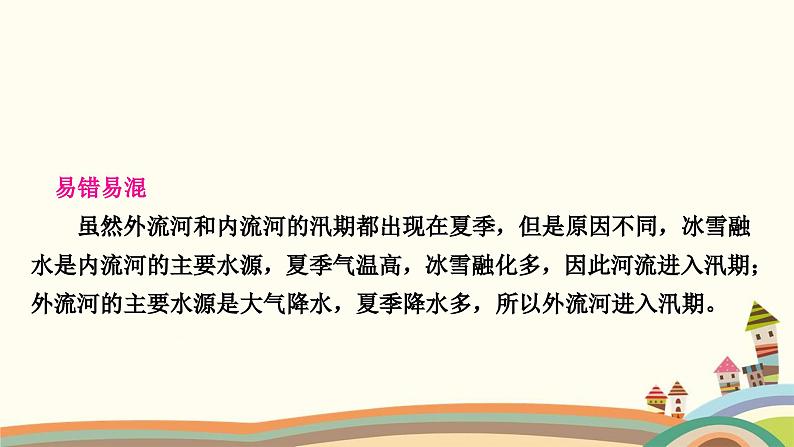 人教版地理八年级上册 第二章　中国的自然环境第三节　河流第一课时　以外流河为主课件第6页