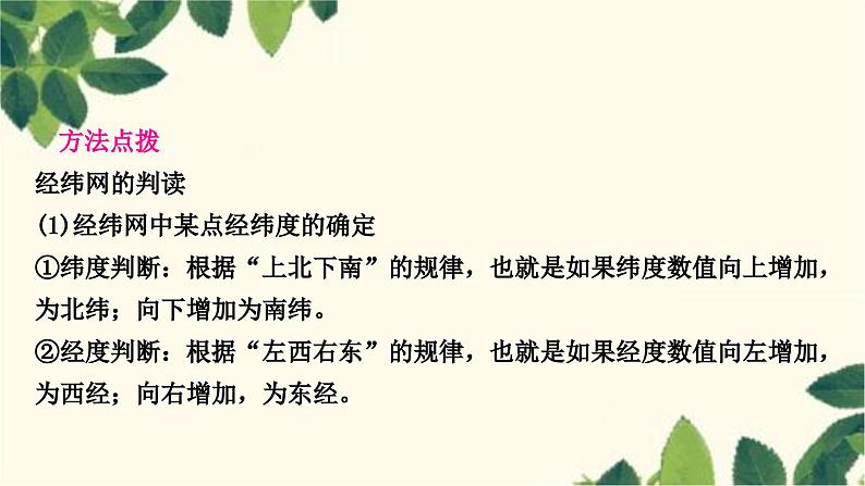 人教版地理七年级上册 第一章　地球和地图第一节　地球和地球仪第二课时　纬线和纬度　经线和经度　利用经纬网定位 (2)课件03