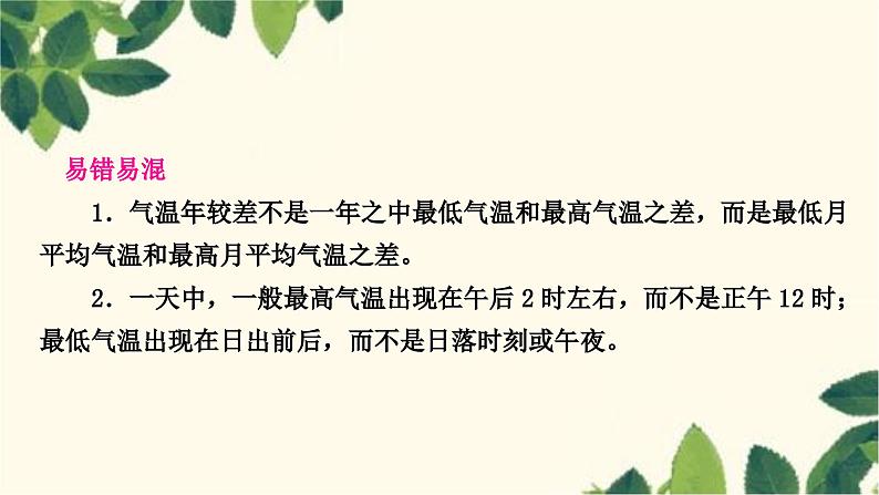 人教版地理七年级上册 第三章　天气与气候第二节　气温的变化与分布第一课时　气温的变化课件05