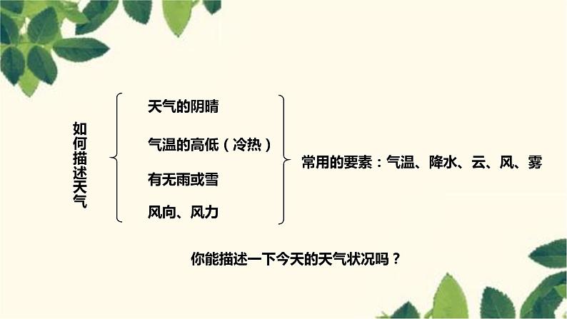 人教版地理七年级上册 3.1多变的天气课件06