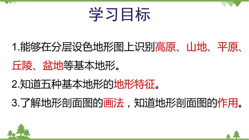 人教版地理七年级上册第一章 地球和地图  第四节 地形图的判读（第二课时）课件07