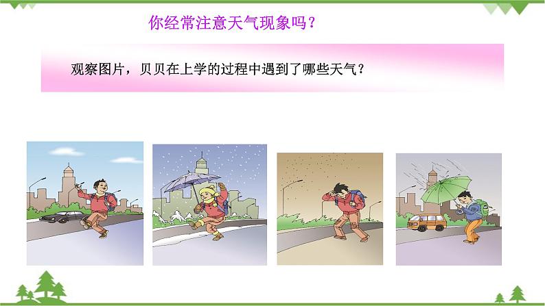 人教版地理七年级上册第三章 天气与气候  第一节 多变的天气 （第一课时）课件第4页