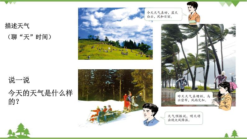 人教版地理七年级上册第三章 天气与气候  第一节 多变的天气 （第一课时）课件第7页