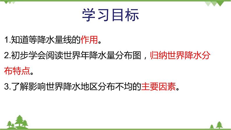 人教版地理七年级上册第三章 天气与气候  第三节  降水的变化与分布  （第二课时）课件06