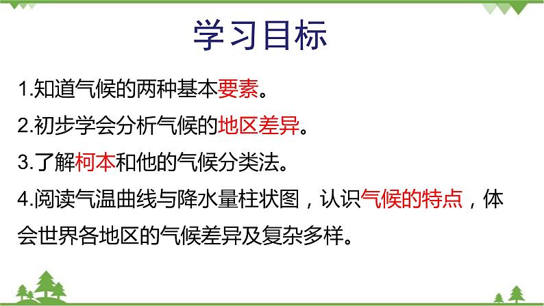 人教版地理七年级上册第三章 天气与气候  第四节 世界的气候  （第一课时）课件04