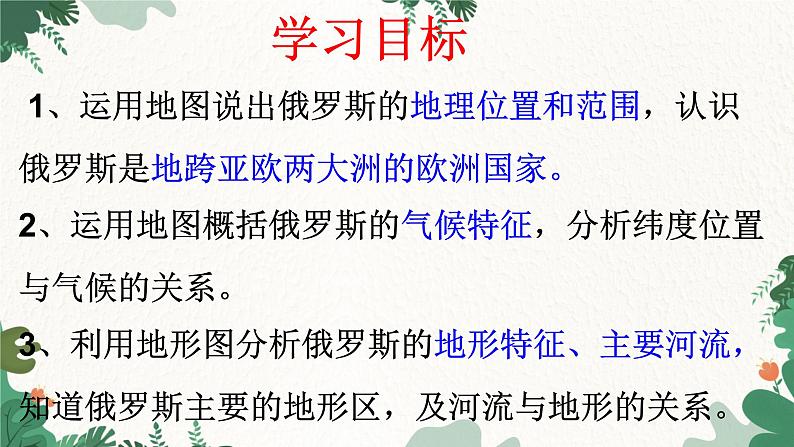 人教版地理七年级下册 第七章 我们邻近的地区和国家 第四节 俄罗斯 第一课时课件第6页