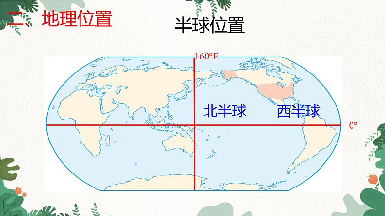 人教版地理七年级下册 第九章 西半球的国家 第一节美国  第一课时课件06