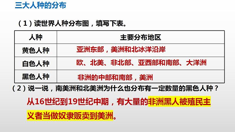 湘教版七年级地理上学期第三章~第五章期末复习课件第6页