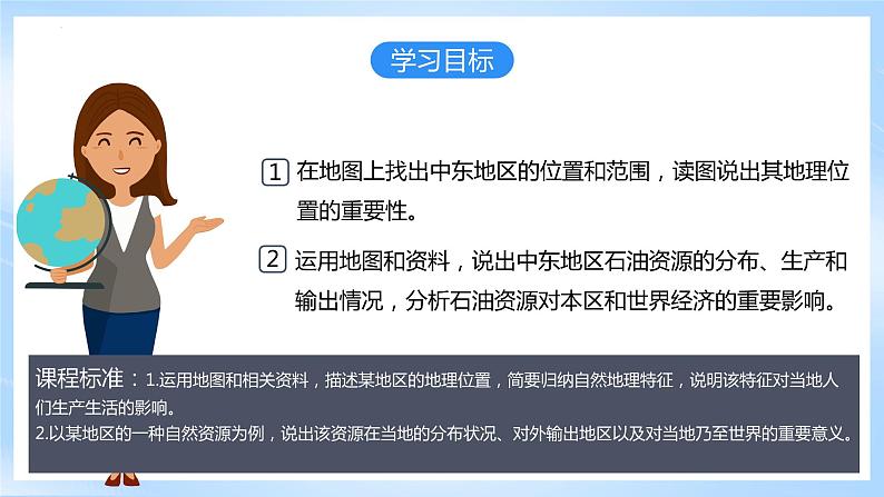 人教版地理七年级下册《8.1.2中东》第2课时  课件04