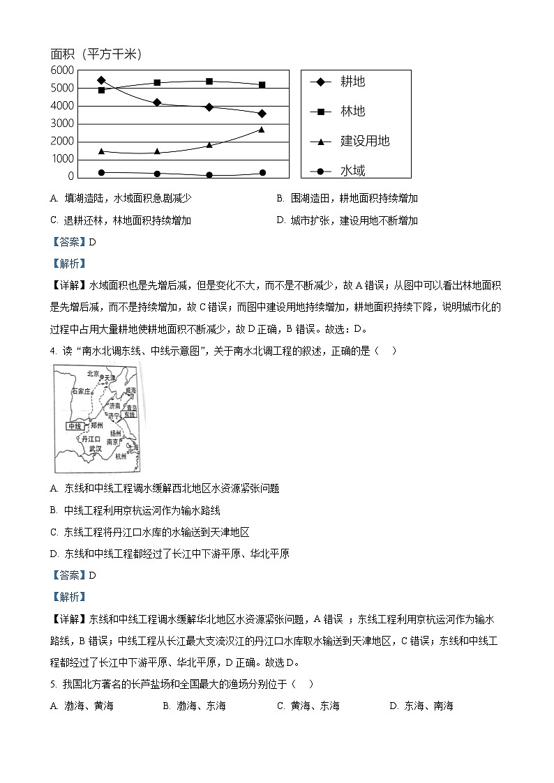河南省商丘市夏邑县私立初中联考2023-2024学年八年级上学期12月月考地理试题第2页