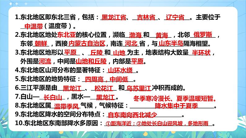 湘教版地理八年级下册 6.3 《东北地区的产业分布》 课件04