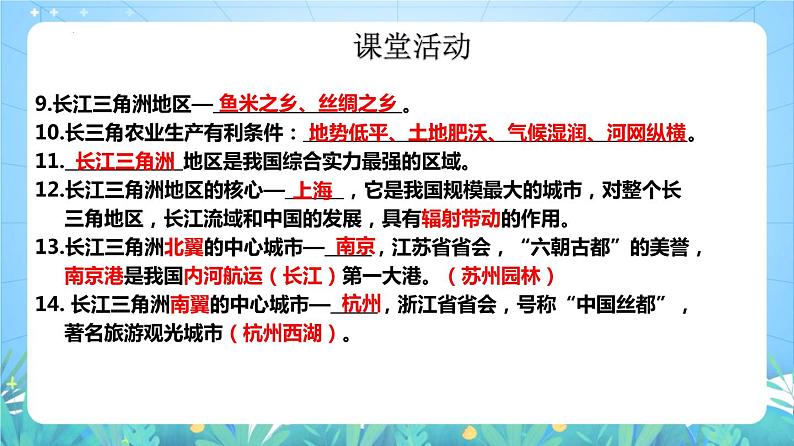 湘教版地理八年级下册 7.5 长株潭城市群内部的差异与联系 课件04