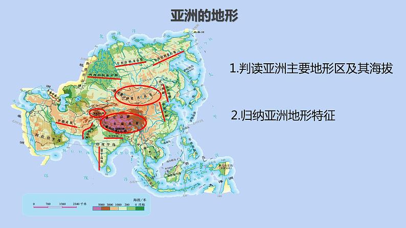 6.2.1 亚洲的自然环境（第1课时 地势起伏大，长河众多） - 七年级地理下册同步教学精品课件（人教版）06