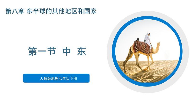 人教版初中地理七年级下册 8.1中东 课件01