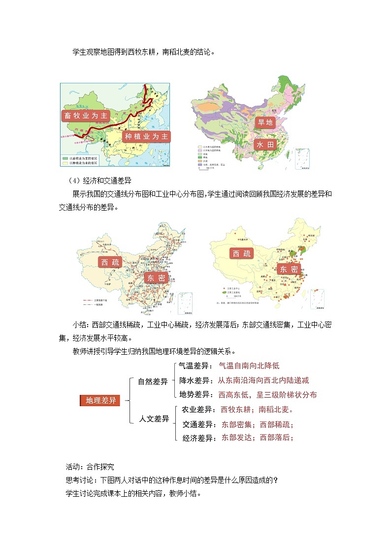 【新课标】人教版地理八年级下册5《中国的地理差异》课件+教案03