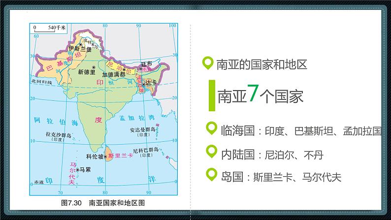 粤教版七下地理  7.3 南亚  课件第5页