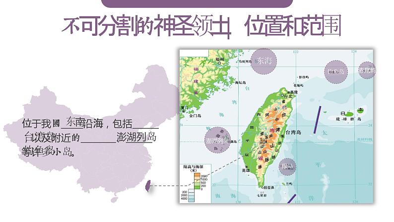 人教版初中地理八下7.4 祖国的神圣领土——台湾省 课件+教案04