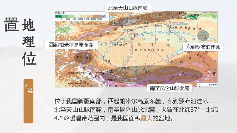 人教版初中地理八下8.2 塔里木盆地 课件+教案06