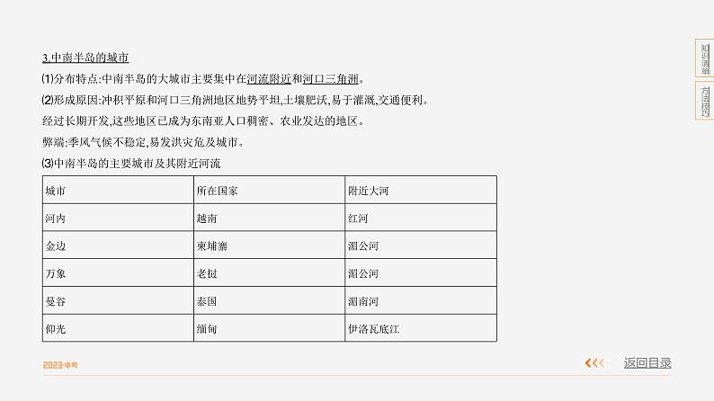 【全套精品专题】初中·地理 复习专题八上 课件精讲  第七单元　我们邻近的地区和国家08