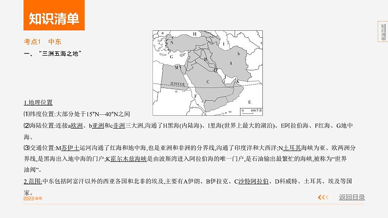 【全套精品专题】初中·地理 复习专题八上 课件精讲  第八单元　东半球其他的地区和国家01