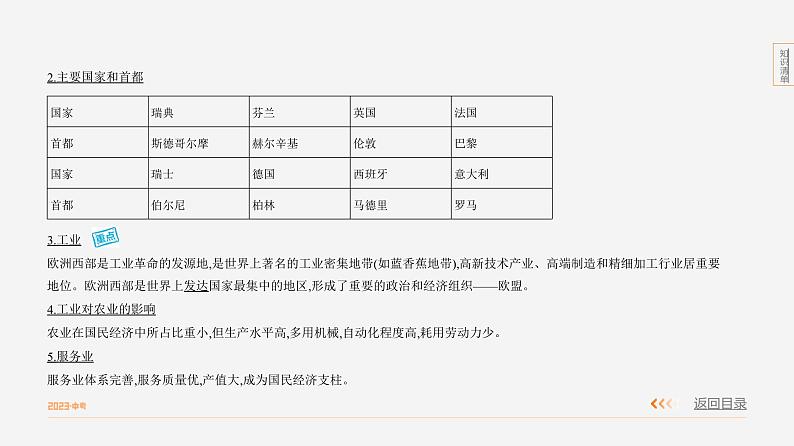 【全套精品专题】初中·地理 复习专题八上 课件精讲  第八单元　东半球其他的地区和国家07