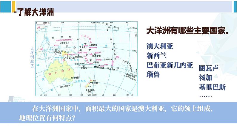 湘教版七年级地理下册 第八章 走近国家 第七节 澳大利亚（课件）第7页