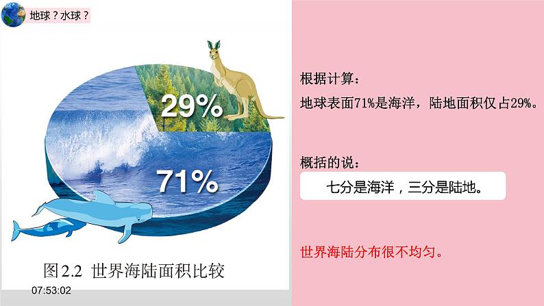 2.1+大洲和大洋+课件-2023-2024学年七年级地理上学期人教版08