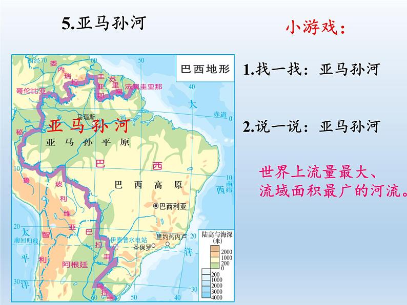 湘教版地理七年级下册  第八章 第六节 巴西(2) 课件第8页